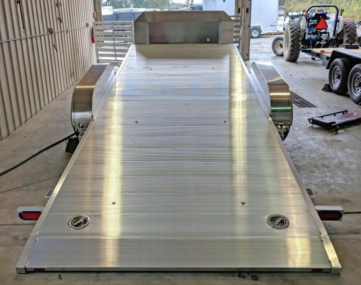 New 2026 Aluma 18' (20" Stationary + 18' Tilt) "25th Anniversary" Tilt Car Hauler