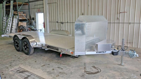 New 2026 Aluma 18' (20  Stationary + 18' Tilt)  25th Anniversary  Tilt Car Hauler