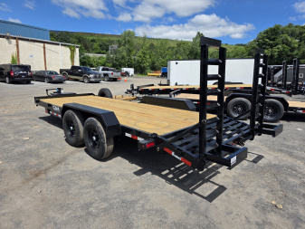 New 2025 Cam Superline 7X18 15.4K - KNEE RAMPS Equipment Trailer