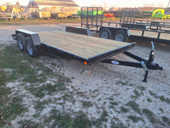 New 2025 AMO 82x18 Car Hauler 1 Axle Brake
