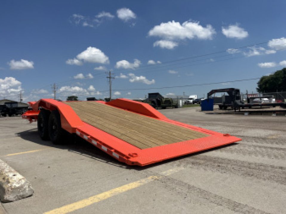 New 2025 Buckshot MFG 22' X 102" AR Tilt Trailer With Drive-Over Fenders Tilt Trailer