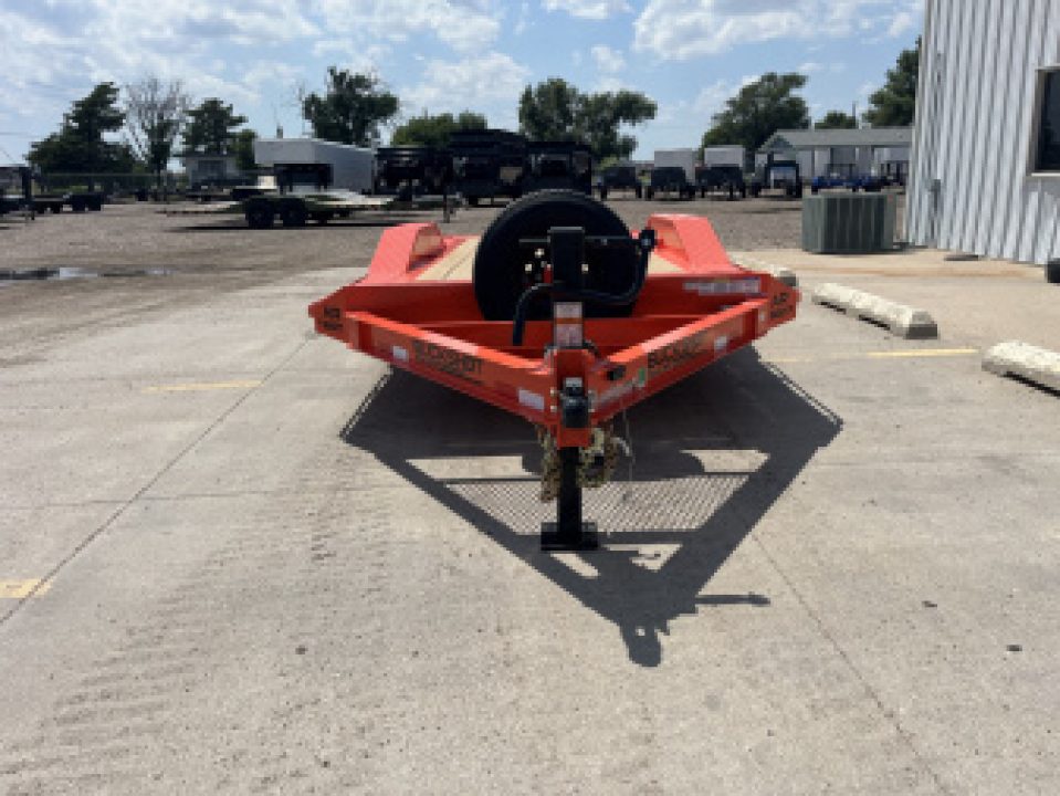 New 2025 Buckshot MFG 22' X 102" AR Tilt Trailer With Drive-Over Fenders Tilt Trailer