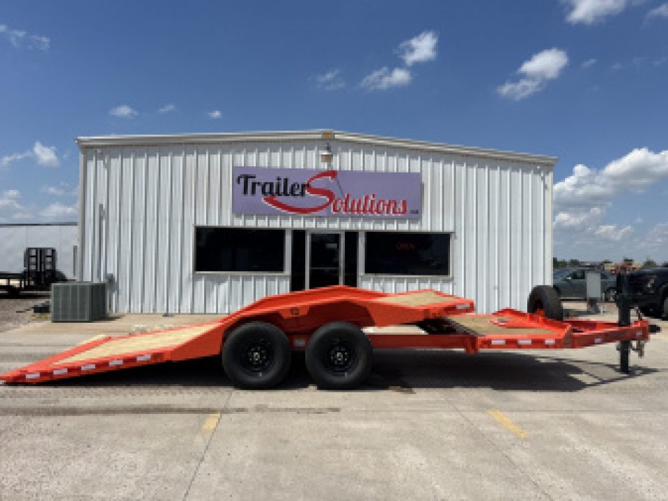 New 2025 Buckshot MFG 22' X 102" AR Tilt Trailer With Drive-Over Fenders Tilt Trailer