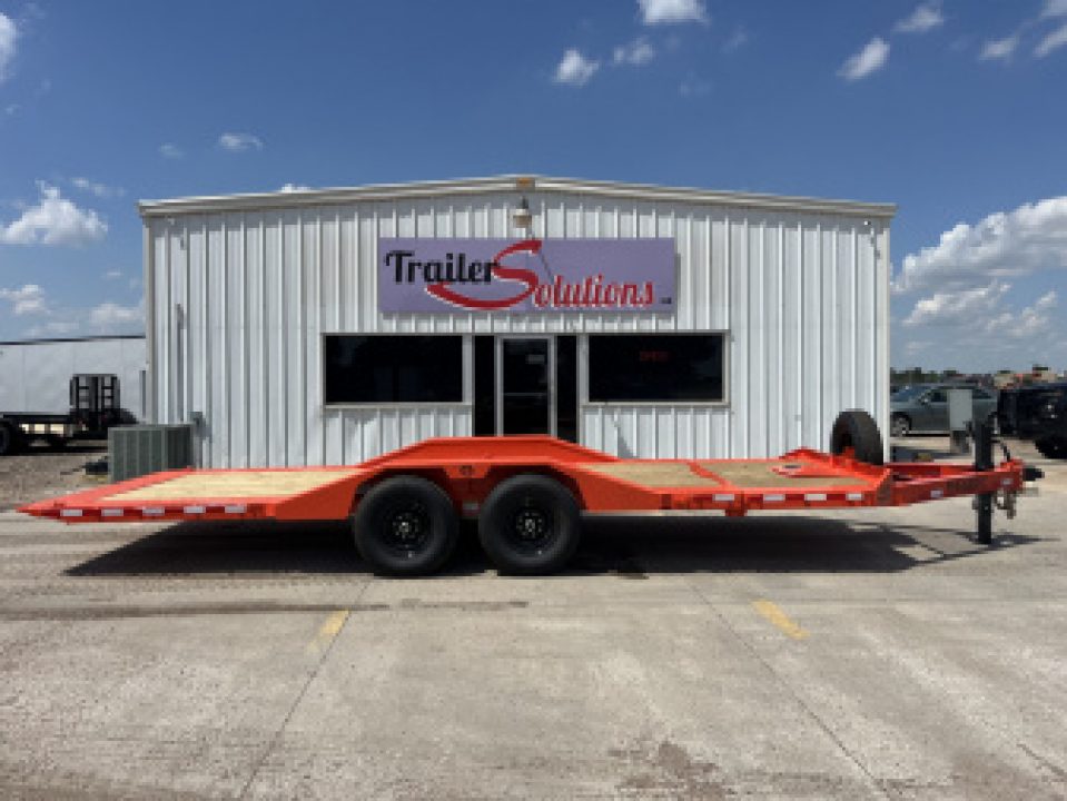 New 2025 Buckshot MFG 22' X 102" AR Tilt Trailer With Drive-Over Fenders Tilt Trailer