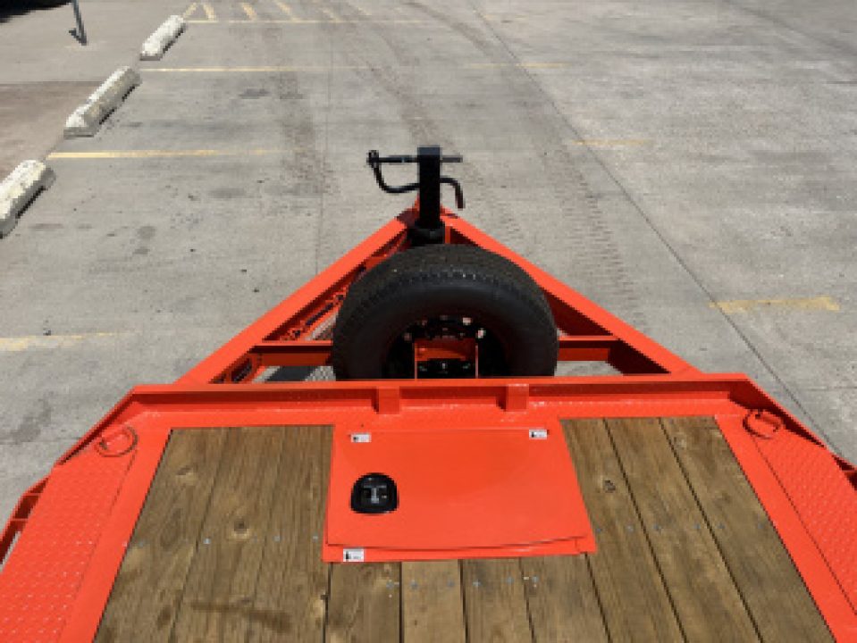 New 2025 Buckshot MFG 22' X 102" AR Tilt Trailer With Drive-Over Fenders Tilt Trailer