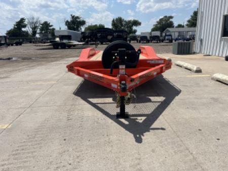 New 2025 Buckshot MFG 22' X 102" AR Tilt Trailer With Drive-Over Fenders Tilt Trailer