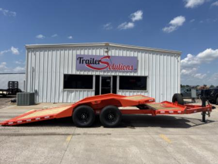 New 2025 Buckshot MFG 22' X 102" AR Tilt Trailer With Drive-Over Fenders Tilt Trailer
