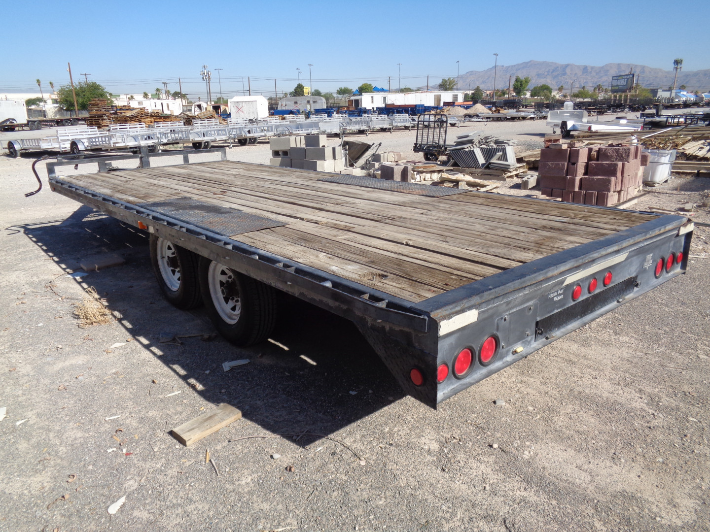 Used 2006 PJ Trailers * 14OA-20 * 20Ft Over-The-Axle 14k Equipment Trailer