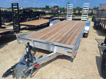 New 2025 H&H Trailers 82x20 Aluminum Equipment Trailer