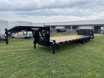 New 2025 H&H Trailers 25+5 Gooseneck Deckover