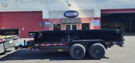 New 7 x 14 Big Tex Low Pro  14LX Scissor Dump Trailer 14k
