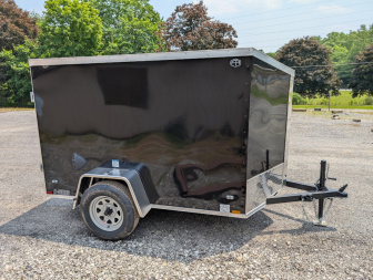 New 2025 Cargo Mate 5X8 E-SERIES Cargo / Enclosed Trailer