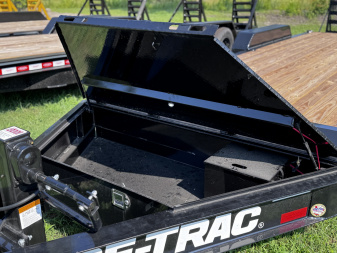 New 2025 Sure-Trac 7X22 (19+3) PRO SERIES 22K Equipment Trailer