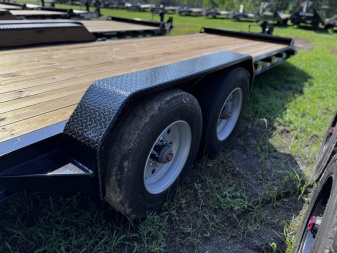New 2025 Sure-Trac 7X22 (19+3) PRO SERIES 22K Equipment Trailer