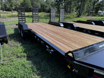 New 2025 Sure-Trac 7X22 (19+3) PRO SERIES 22K Equipment Trailer