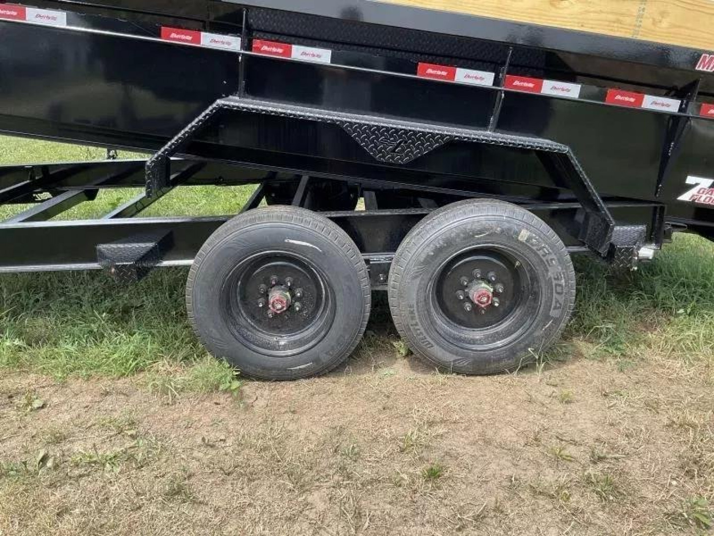 New 83"X16' LIBERTY 16K TELESCOPIC  Dump Trailer w/Tarp & Ramps