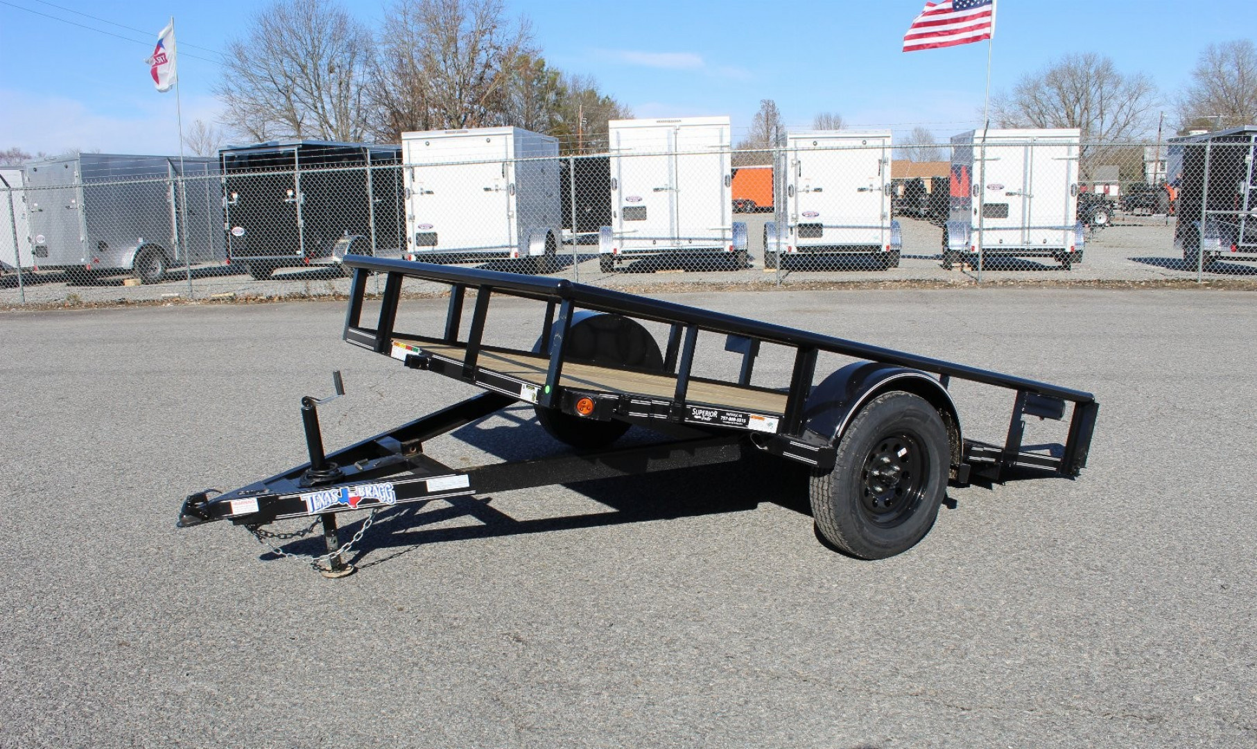 New 2025 Texas Bragg Trailers 5X10P Tilt Tilt Trailer