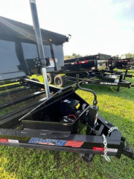 New 83"X14' LIBERTY TELESCOPIC Dump Trailer w/ Tarp & Ramps