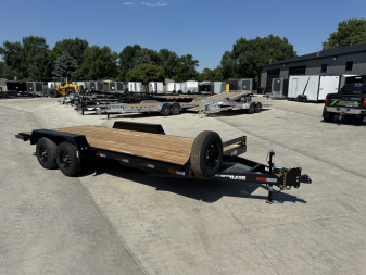 New 2026 Southland18’flat Flatbed 2-5200lb axles = 10K Trailer with side Slide In Ramps