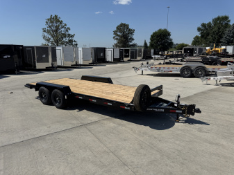 New 2026 Southland18’flat Flatbed 2-5200lb axles = 10K Trailer with side Slide In Ramps
