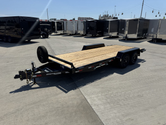 New 2026 Southland18’flat Flatbed 2-5200lb axles = 10K Trailer with side Slide In Ramps
