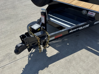 New 2026 Southland18’flat Flatbed 2-5200lb axles = 10K Trailer with side Slide In Ramps