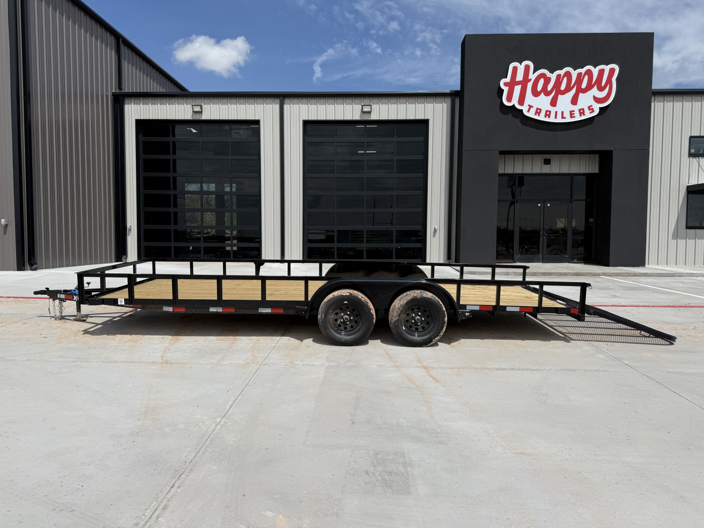 New 2025 X-On 83"x20' Tandem Axle Utility Trailer - U6