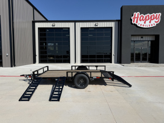 2025 X-On 77"x12' Single Axle Utility Trailer - U2