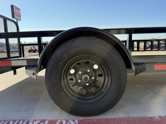 New 2025 X-On 77"x14' Single Axle Utility Trailer - U2