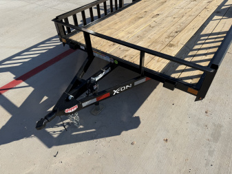 New 2025 X-On 77"x14' Single Axle Utility Trailer - U2