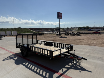 New 2025 X-On 77"x12' Single Axle Utility Trailer - U2