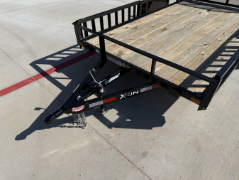 New 2025 X-On 77"x12' Single Axle Utility Trailer - U2