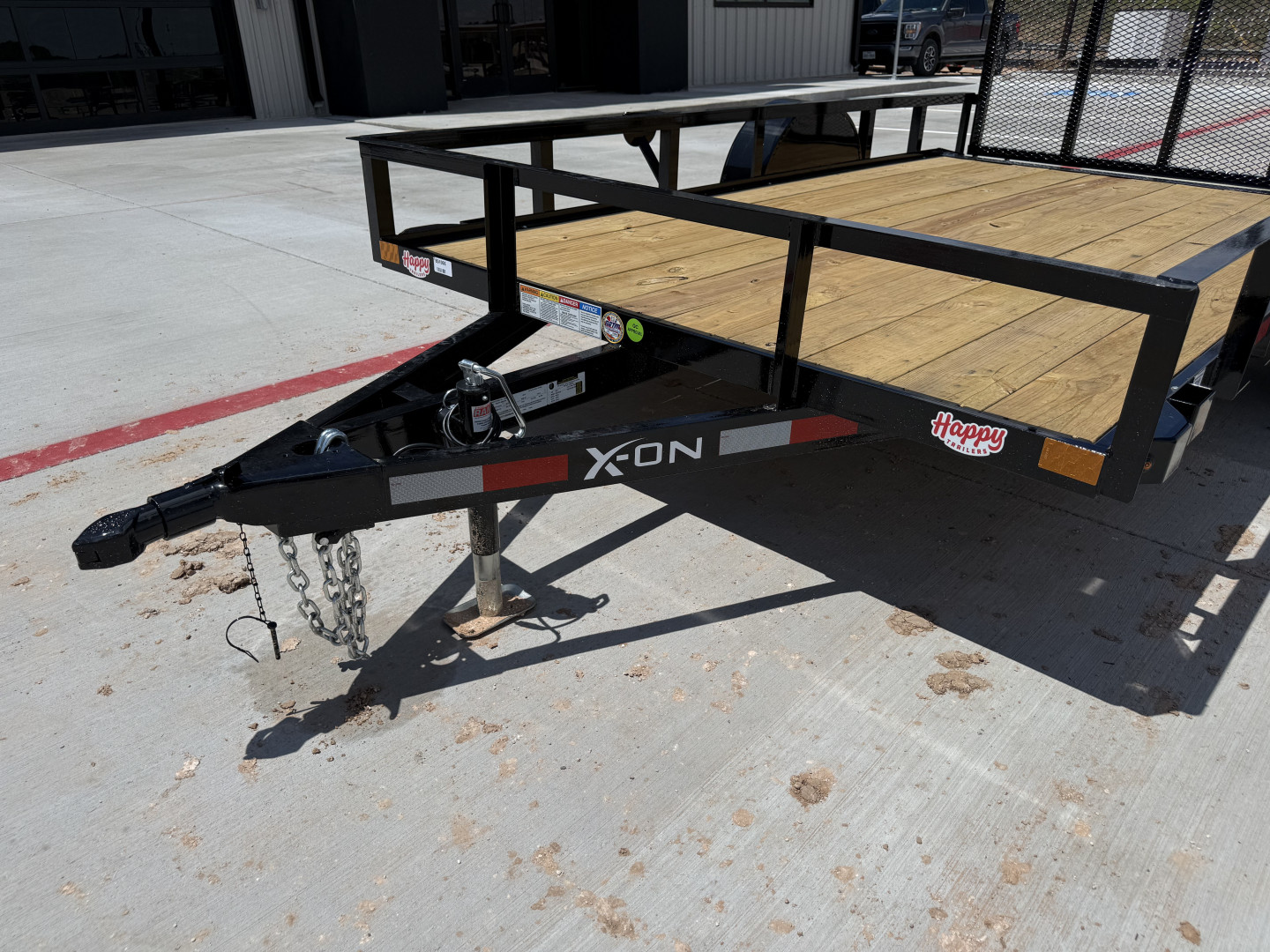 New 2025 X-On 77"x12' Single Axle Utility Trailer - U2