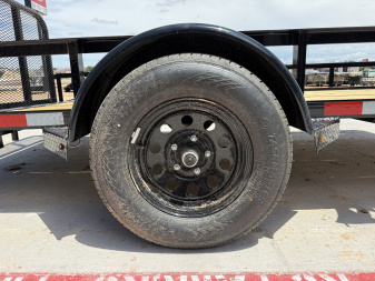 New 2025 X-On 77"x12' Single Axle Utility Trailer - U2