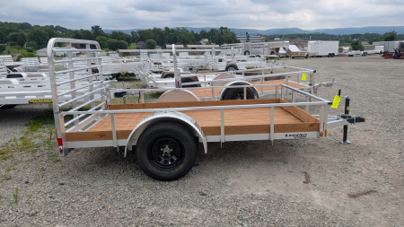 New 2026 Legend 6x10 Open Aluminum Low Side Trailer