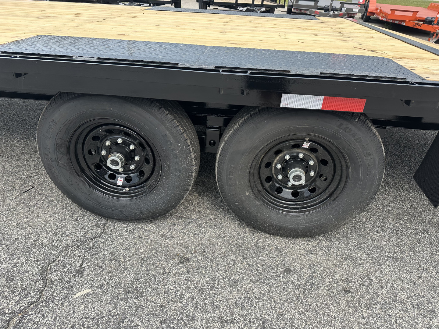New 2025 GPS 20' DECKOVER EQUIPMENT HAULER 14K WITH 16K SPRING LOADED RAMPS