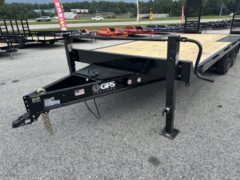 New 2025 GPS 20' DECKOVER EQUIPMENT HAULER 14K WITH 16K SPRING LOADED RAMPS