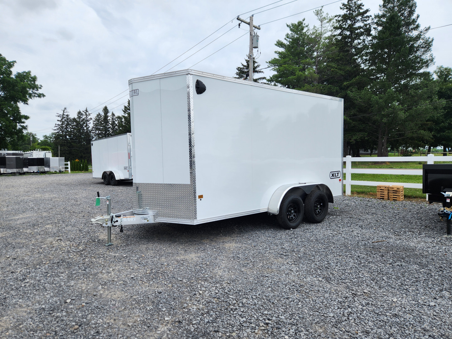 New 2026 ALCOM 7X14XLT Cargo / Enclosed Trailer