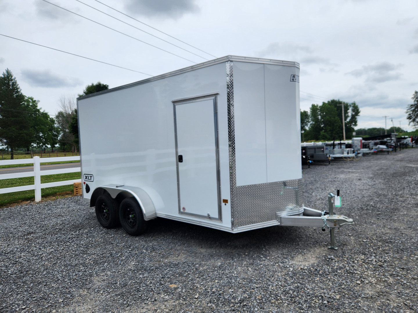 New 2026 ALCOM 7X14XLT Cargo / Enclosed Trailer