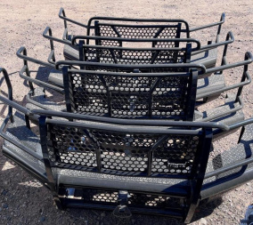 New 2025 IRON OX REPLACEMENT FRONT BUMPERS Truck Bed