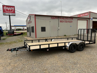 2026 PJ 83"x20' Tandem Axle Utility Trailer - UL