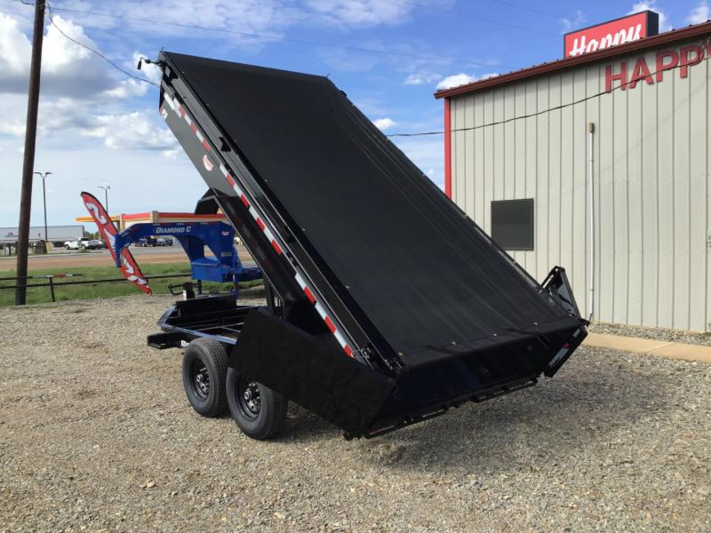 New 2026 PJ 83"x16' BP Tandem Axle Low Pro Dump w/ 24" Sides – DL