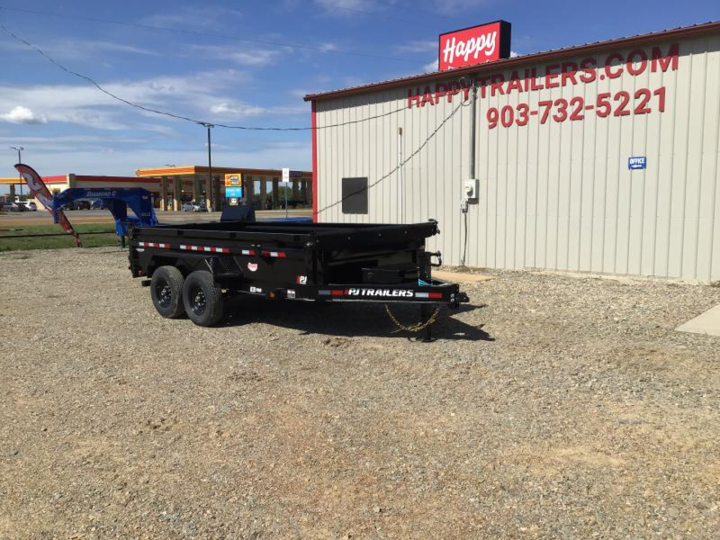 New 2026 PJ 83"x16' BP Tandem Axle Low Pro Dump w/ 24" Sides – DL