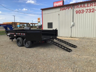 New 2026 PJ 83"x16' BP Tandem Axle Low Pro Dump w/ 24" Sides – DL