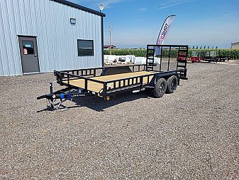 New 2026 Load Trail 83" x 16' Tandem Axle Utility Trailer
