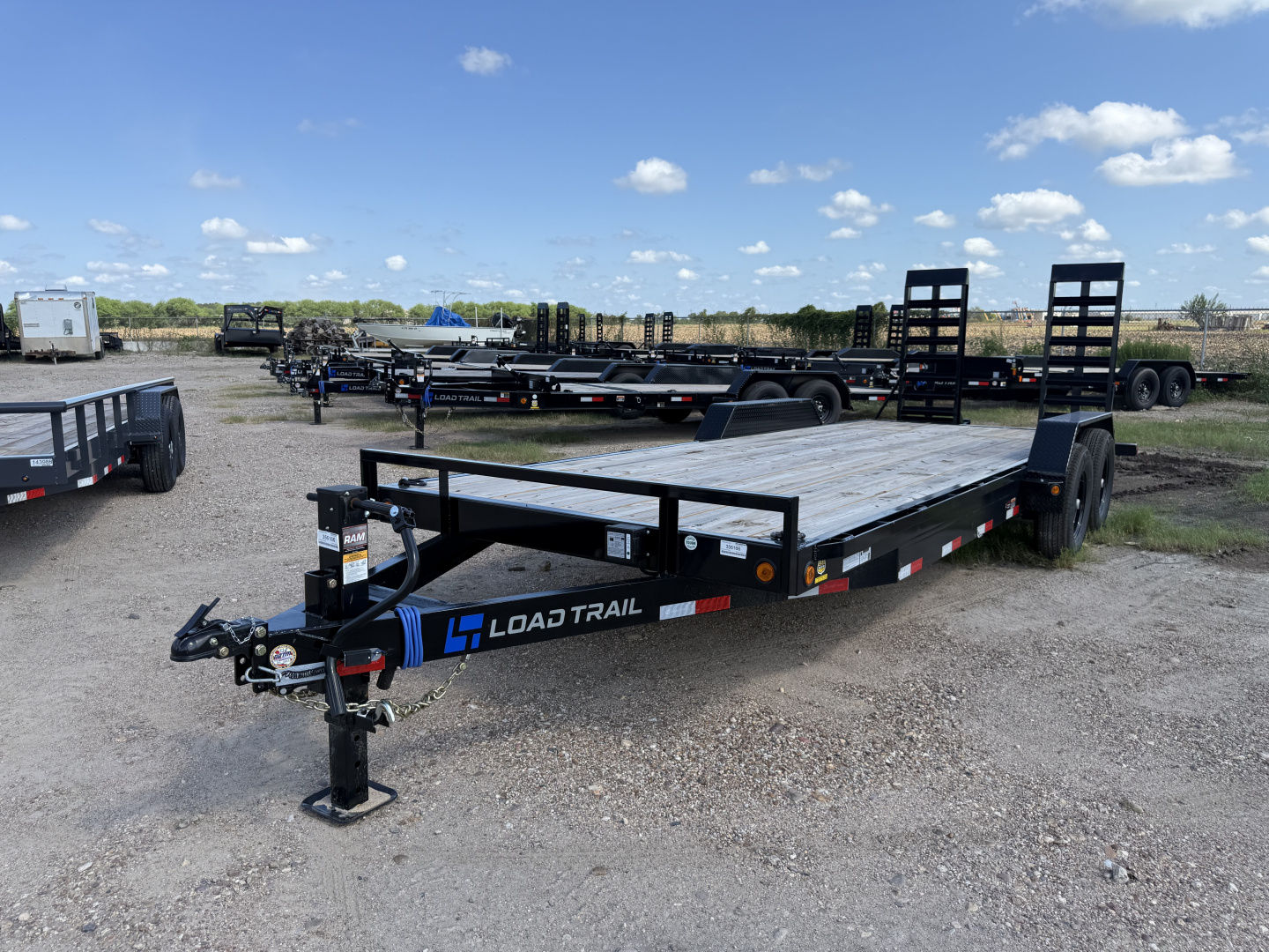 New 2025 Load Trail 83X22 LOWBOY STAND UPS 14K Car Hauler