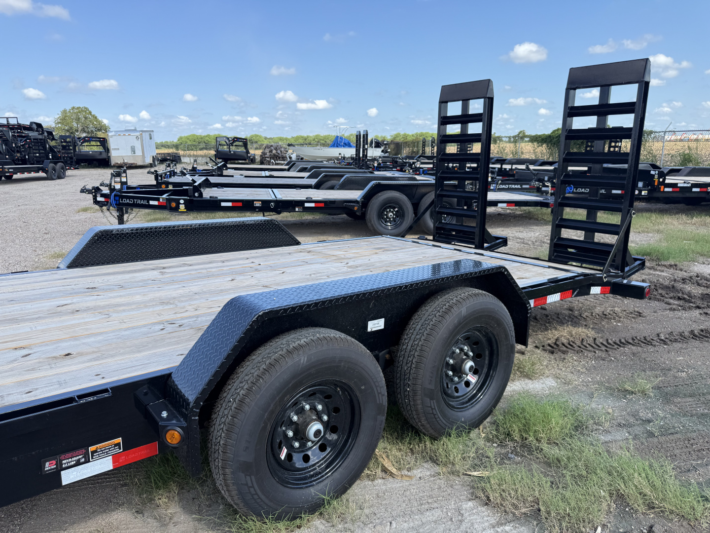 New 2025 Load Trail 83X22 LOWBOY STAND UPS 14K Car Hauler