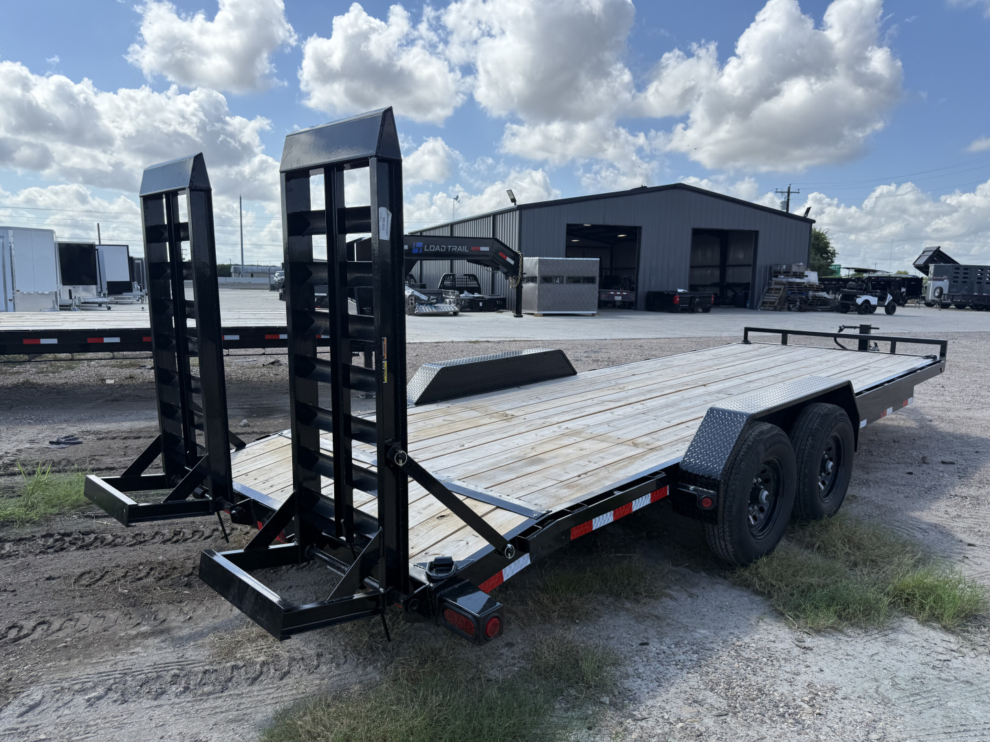 New 2025 Load Trail 83X22 LOWBOY STAND UPS 14K Car Hauler