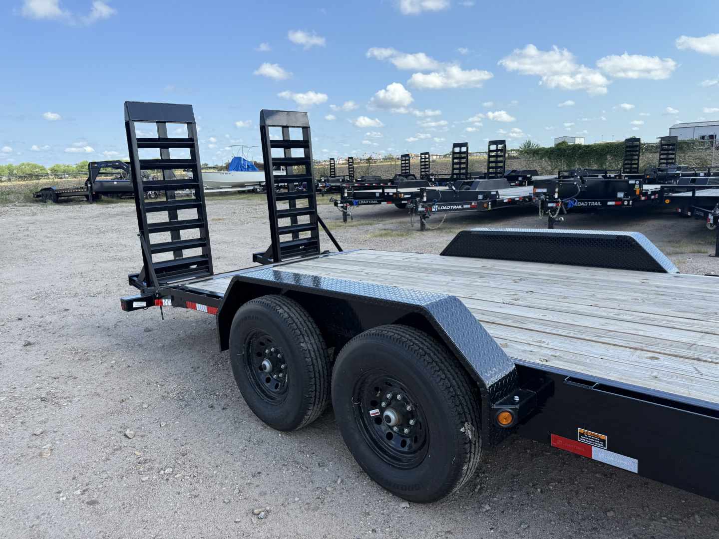 New 2025 Load Trail 83X22 LOWBOY STAND UPS 14K Car Hauler