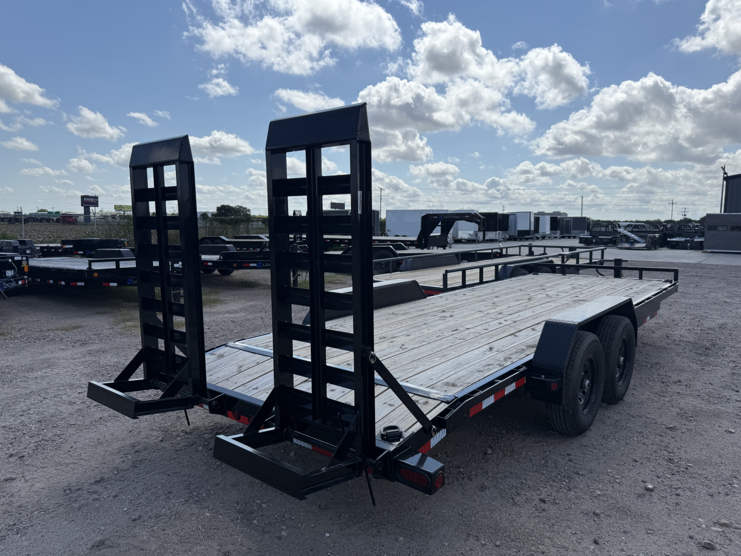 New 2025 Load Trail 83X22 LOWBOY STAND UPS 14K Car Hauler
